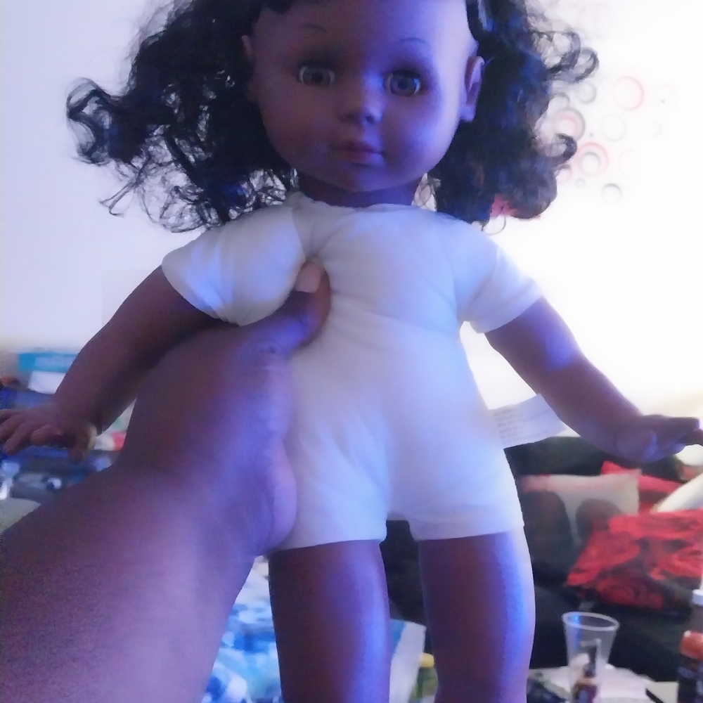 Adorable White Outfit Doll